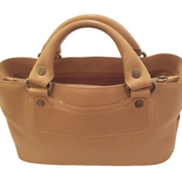 Authentic Celine Boogie Camel Leather Handbag - Picture 1 of 13
